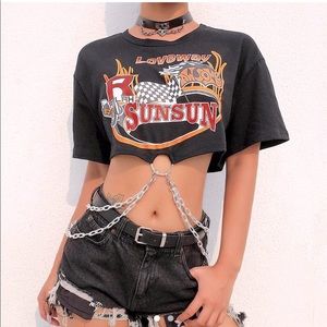 Empty Soda Crop Top